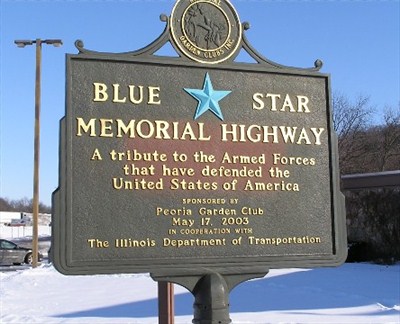Blue Star Memorial Highway Illinois