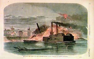 Naval Battle at Vicksburg