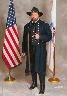 General Grant with Flags
