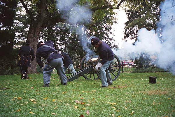 Firing the Cannon